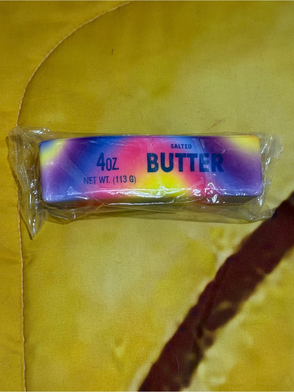 Viral squishy tie die butter! Also smells yummy! Slow rising - Picture 5 of 5